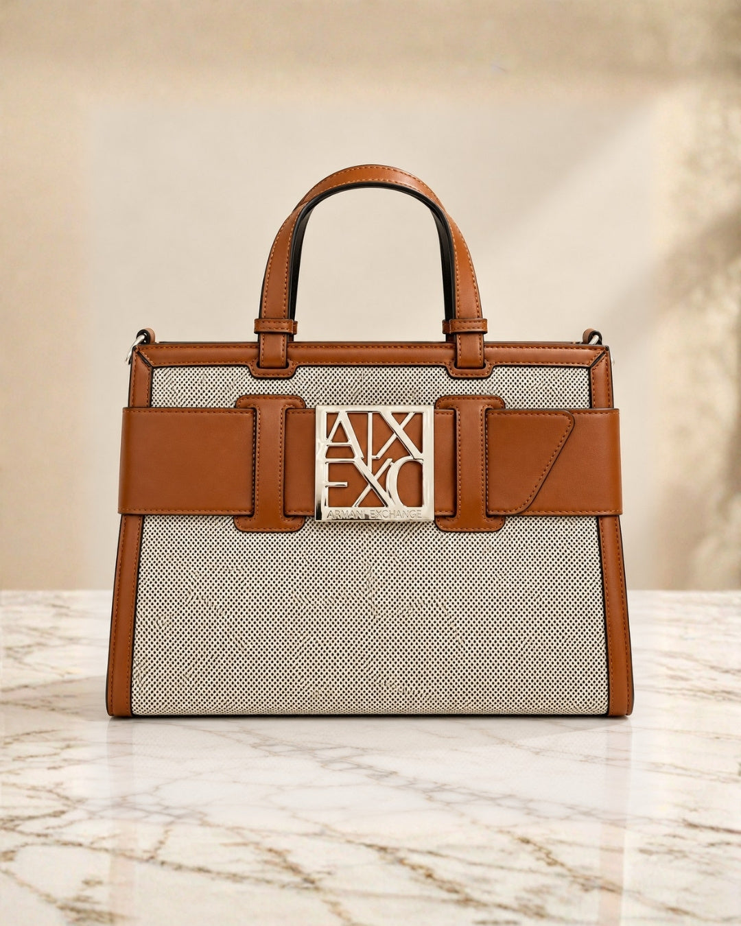 Armani Exchange Structured Tote Bag 32cm A+