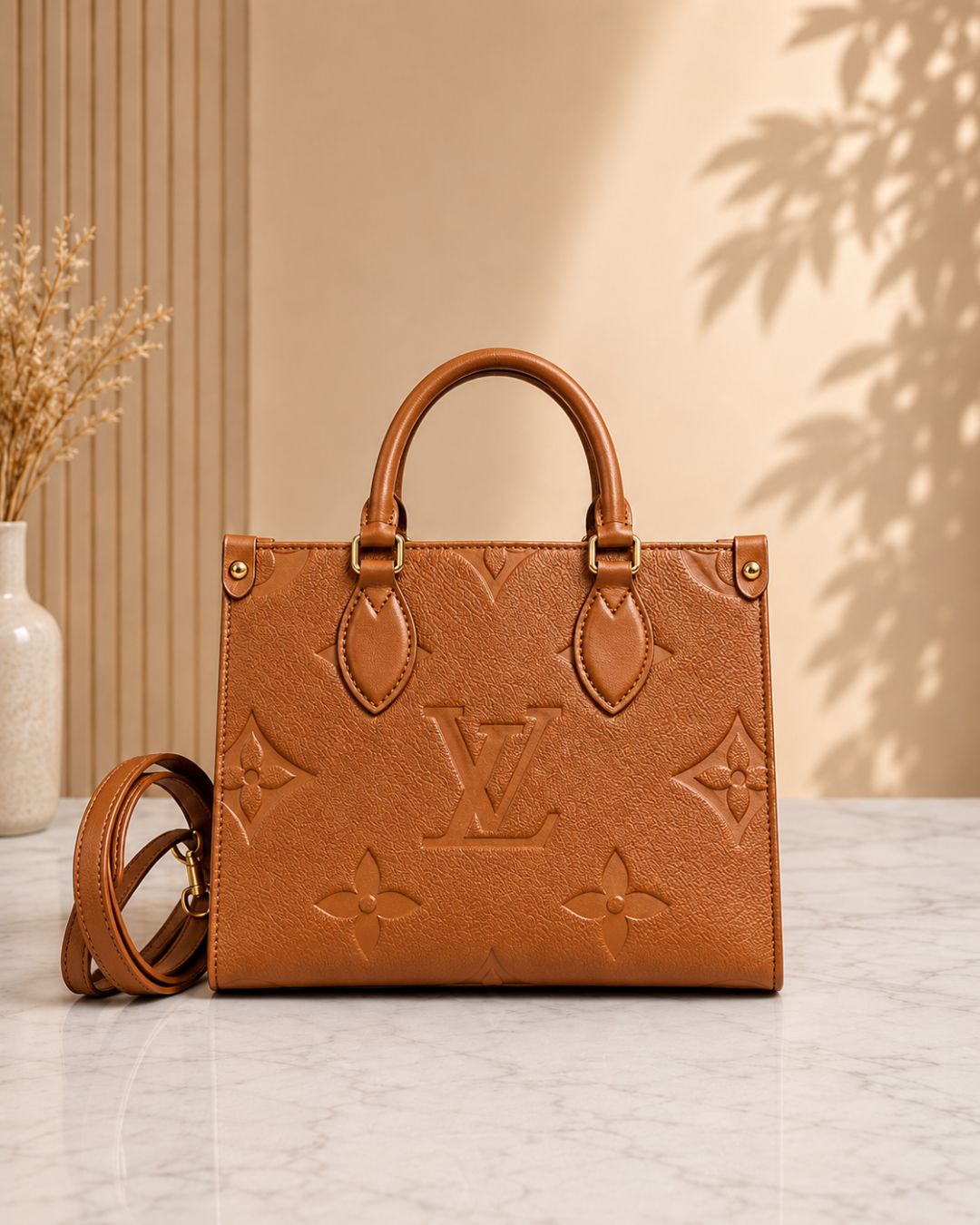 LV OnTheGo Embossed 27cm Tote