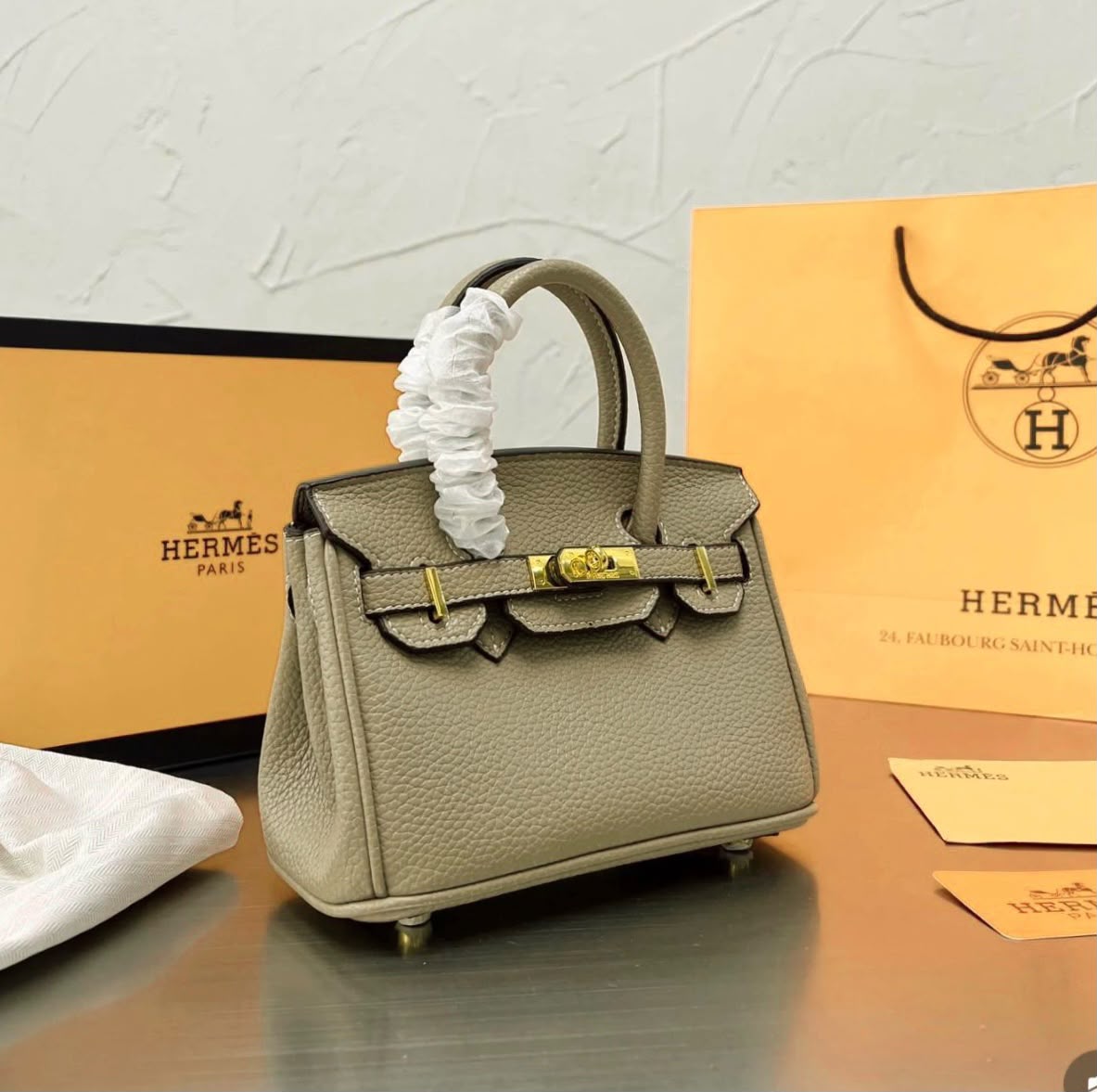 HERMES Birkin Small Handbag 20cm