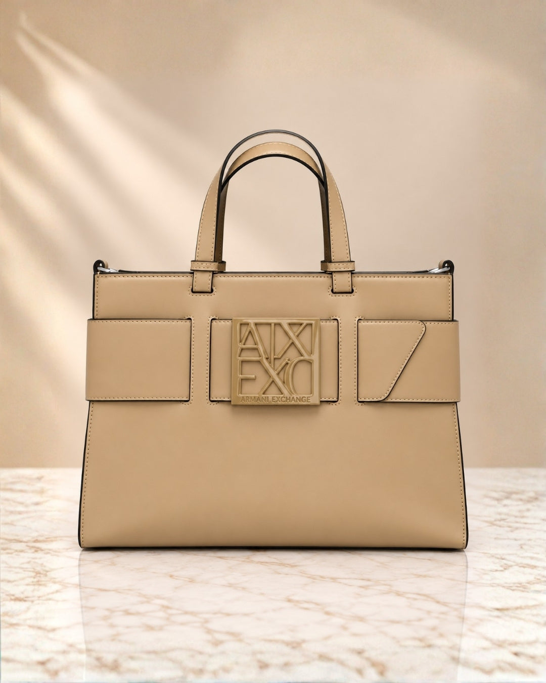 Armani Exchange Structured Tote Bag 32cm A+