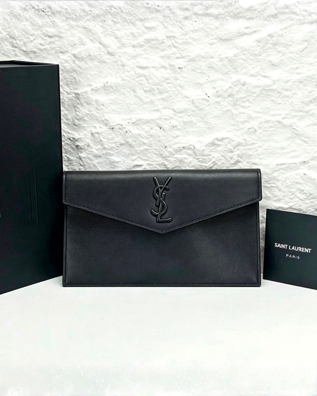YSL Envelope Clutch Pouch 28 cm A+