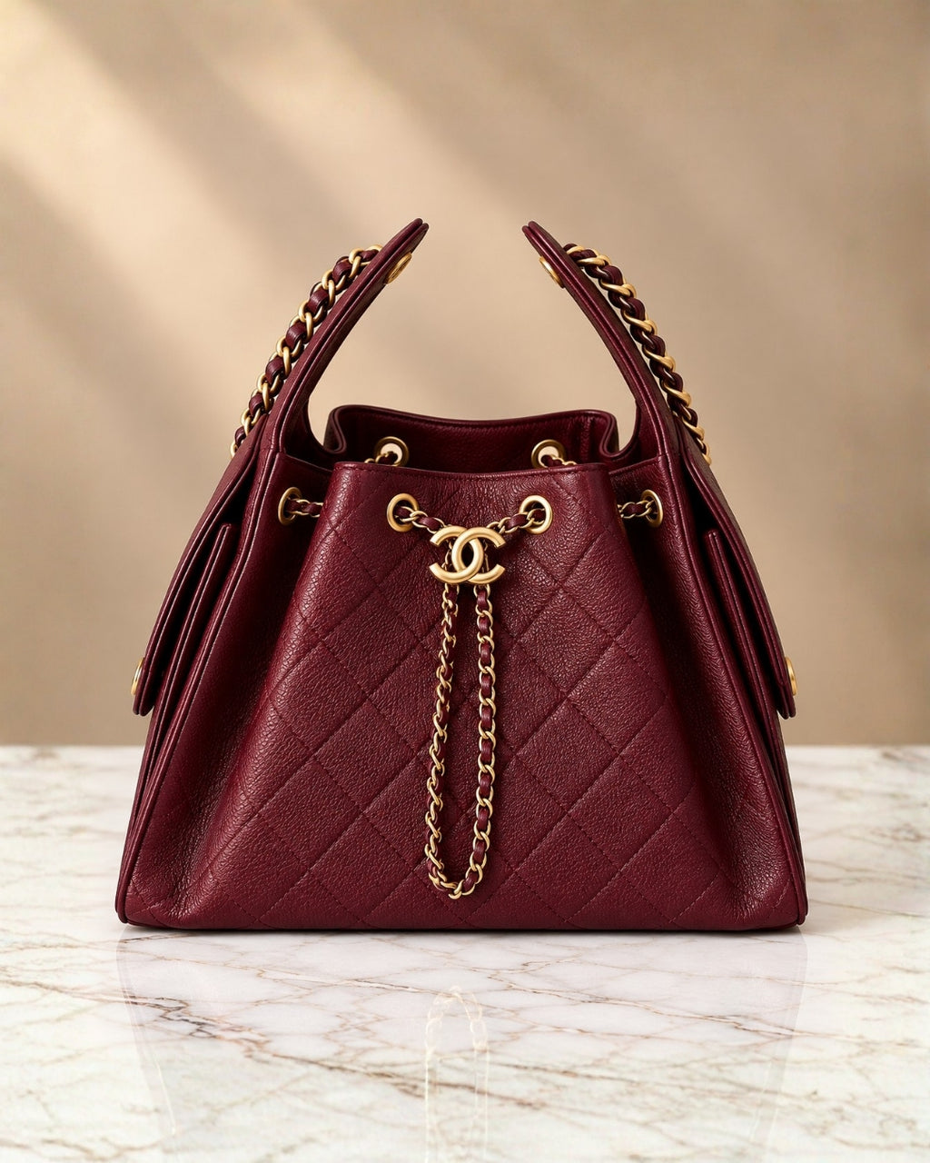 CHANEL 25 Bag Grainy Surface