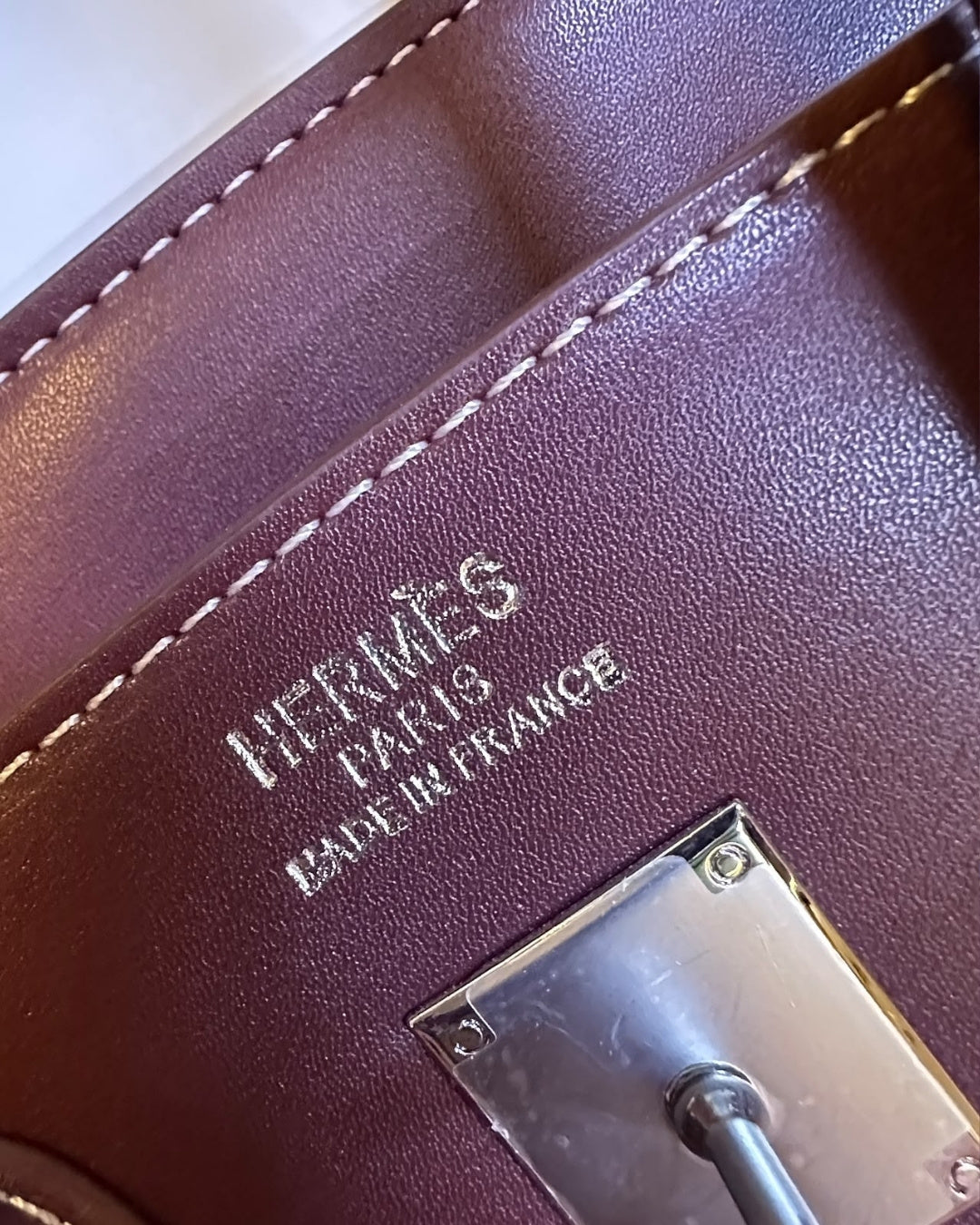 HERMES Birkin Carriage Print 30cm