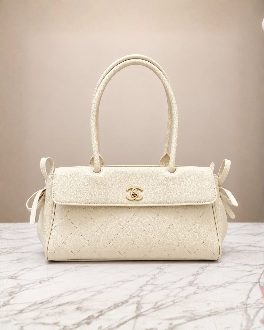 CHANEL Dual Handle Tote Bag 29cm