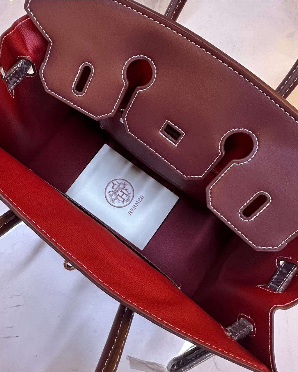 HERMES Birkin Carriage Print 30cm