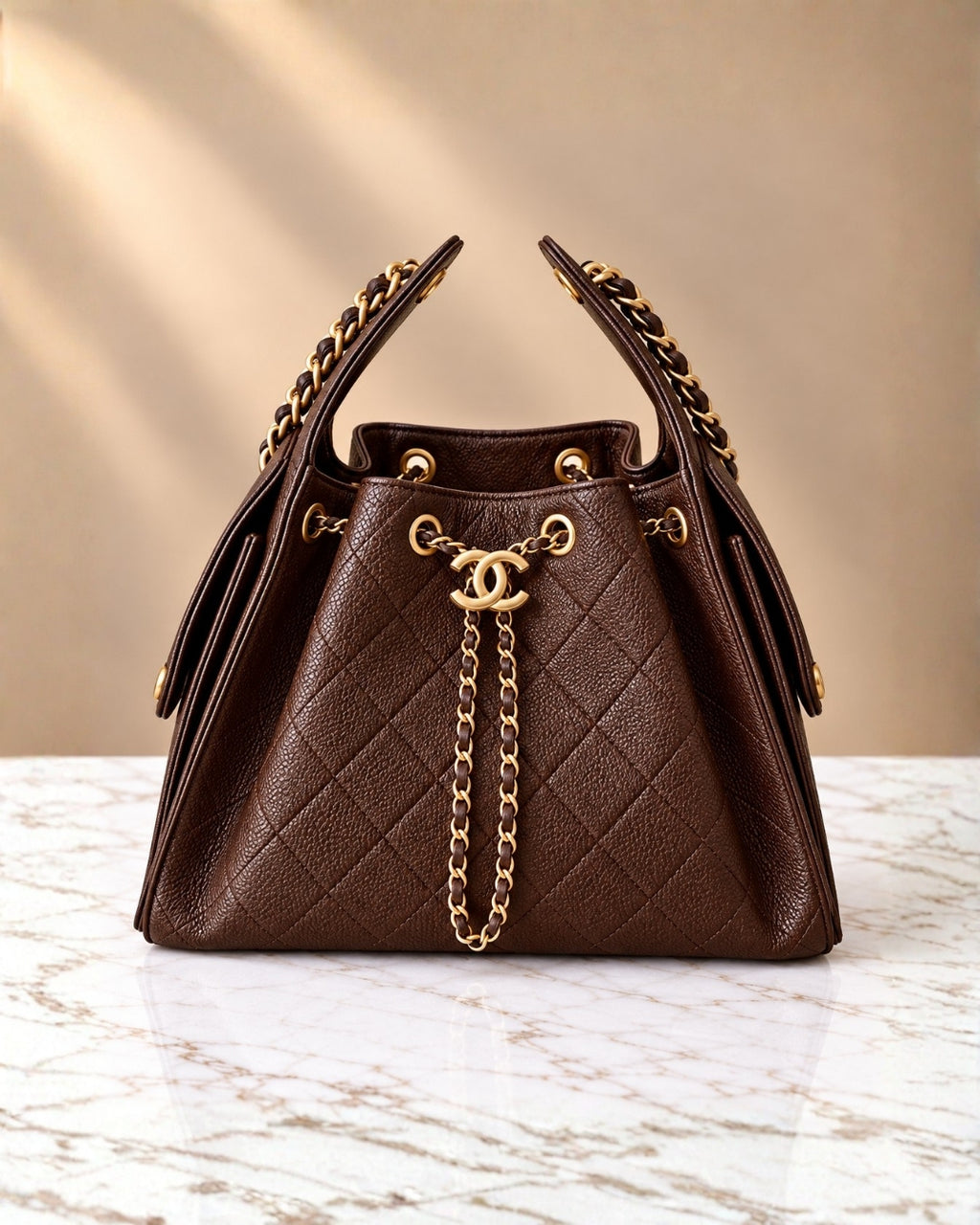 CHANEL 25 Bag Grainy Surface