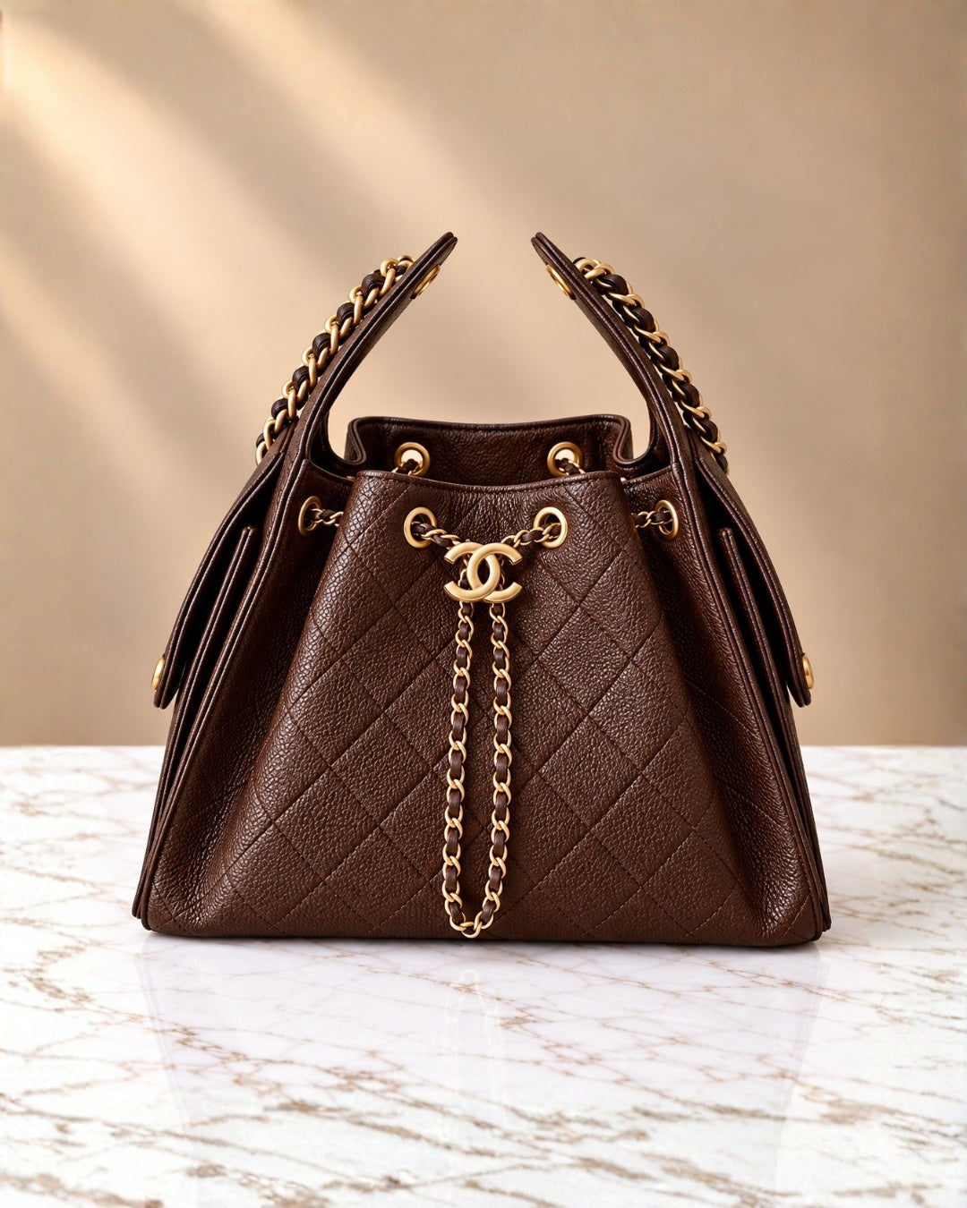 CHANEL 25 Bag Grainy Surface
