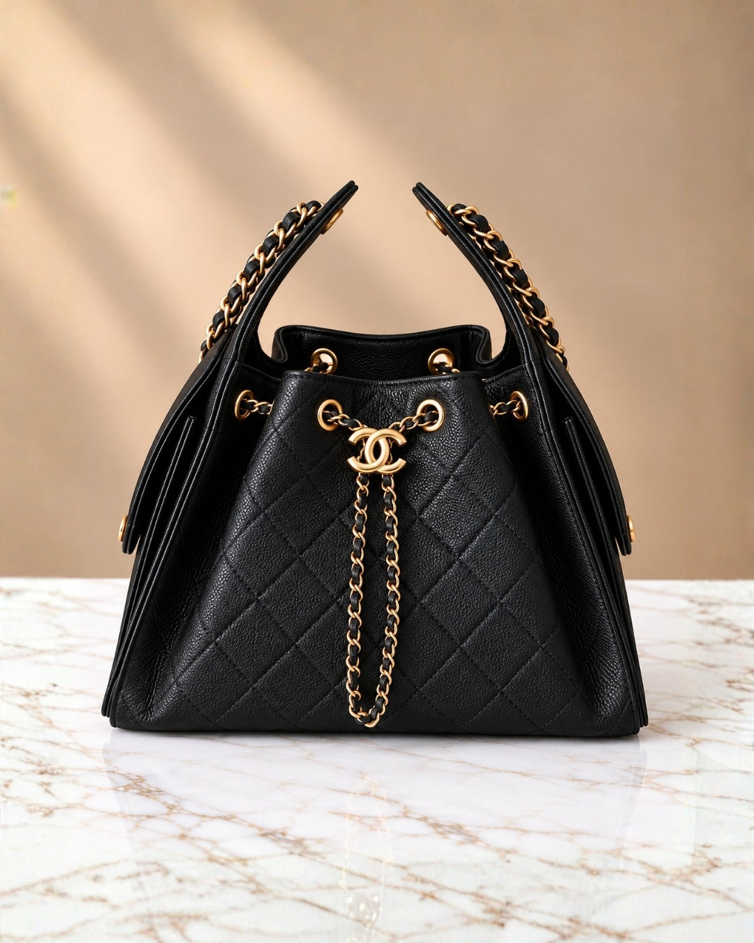 CHANEL 25 Bag Grainy Surface