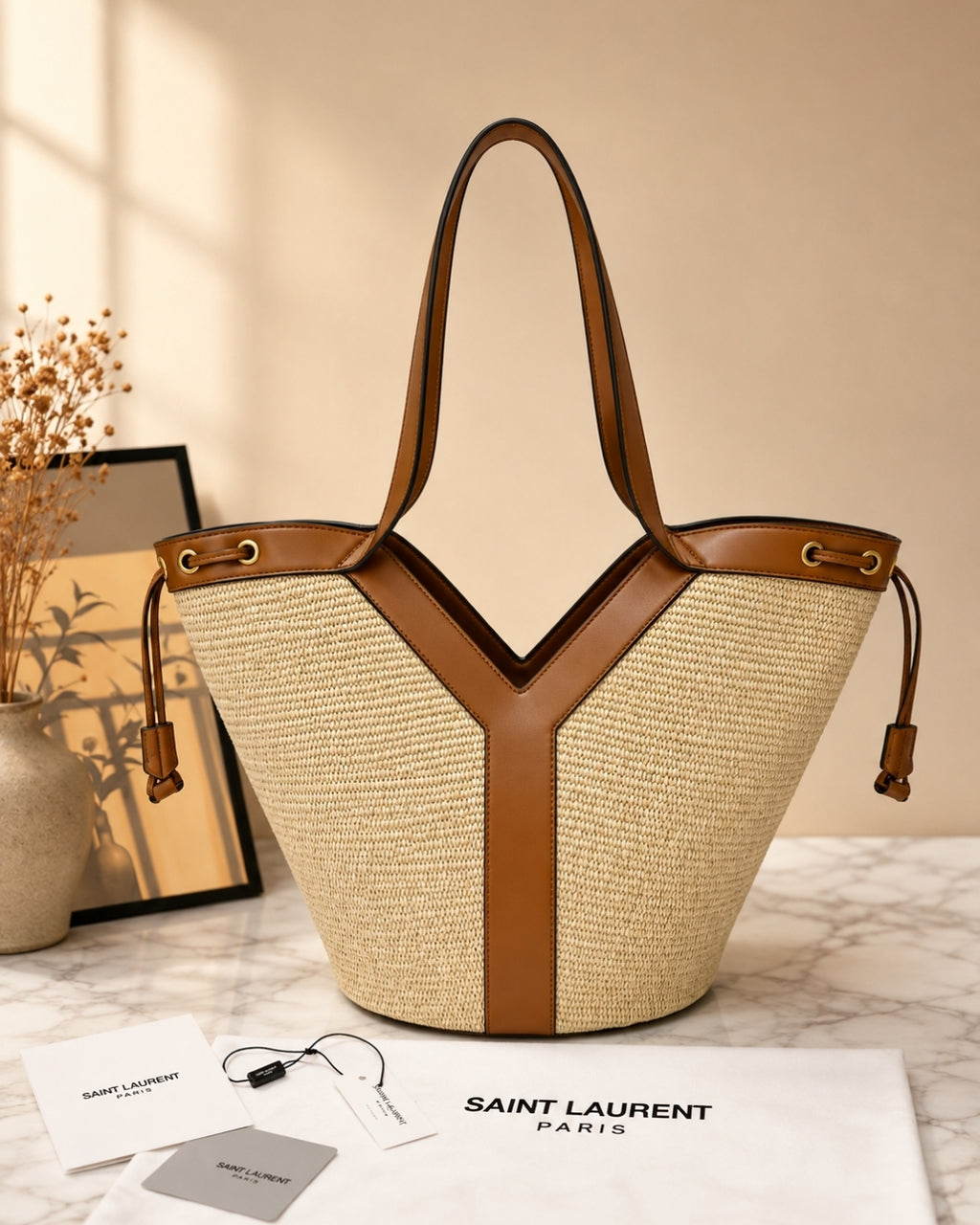 YSL Y Hobo Large Tote 52 cm