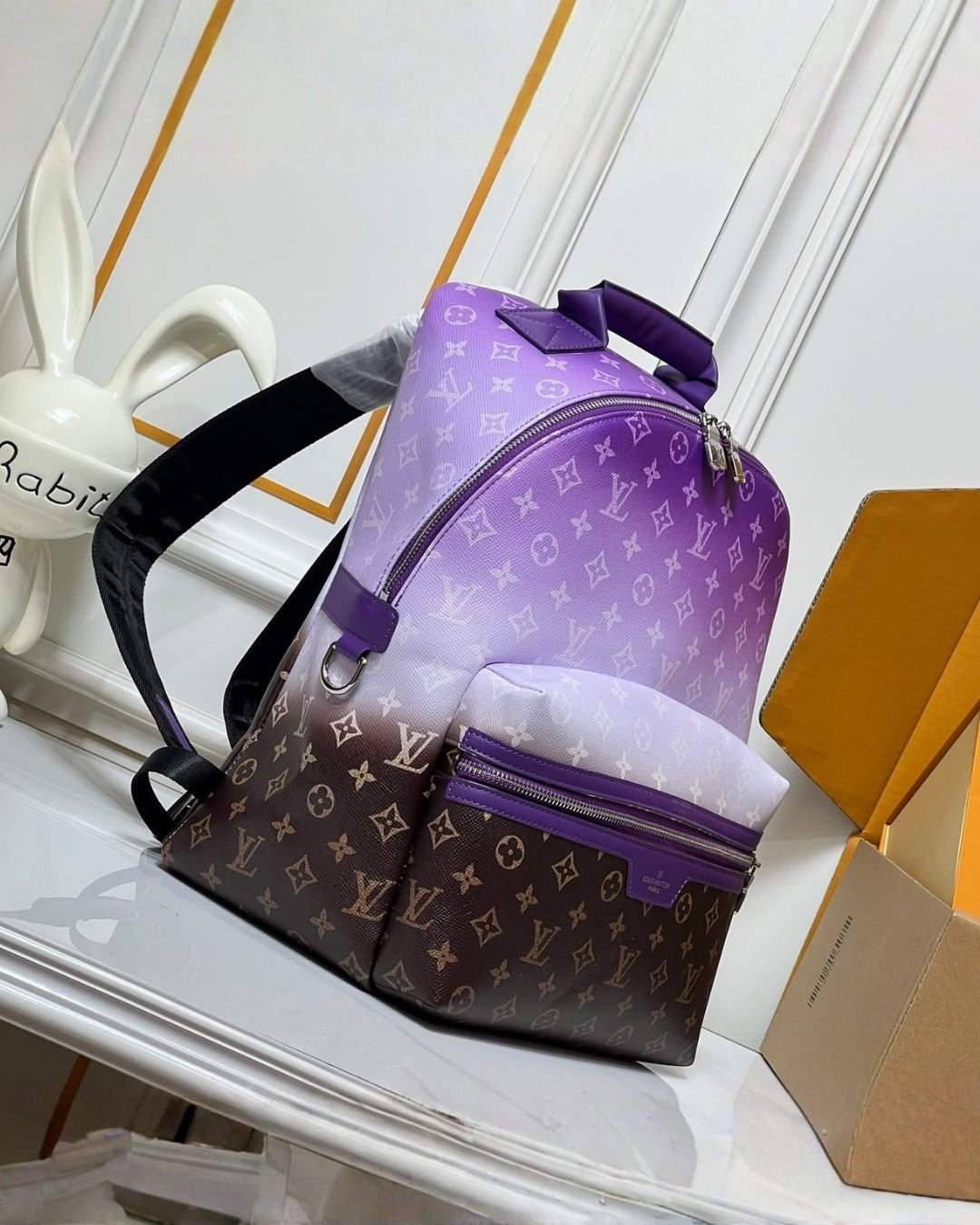 LV Monogram Canvas Backpack 38cm A+