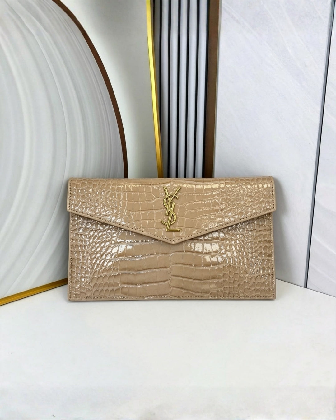 YSL Envelope Clutch Pouch 28 cm A+
