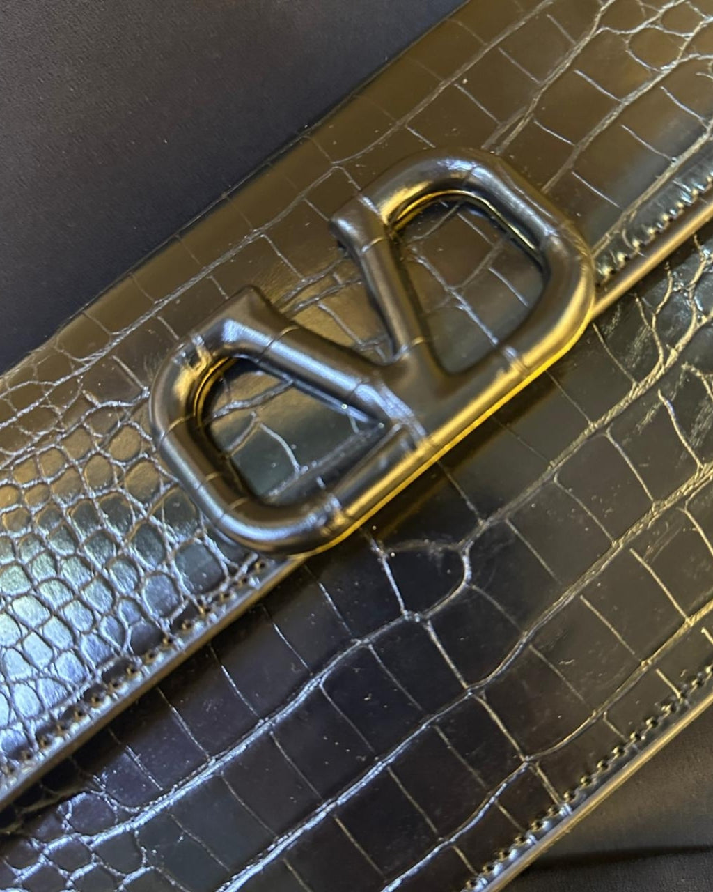 VALENTINO VLogo Clutch Bag 27cm