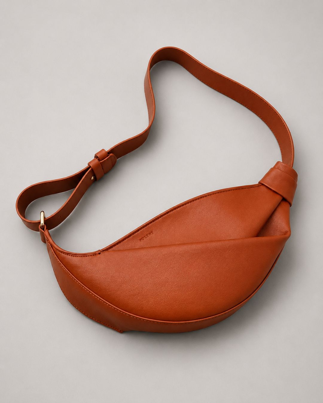 POLÈNE Crescent Sling Crossbody Bag 20cm A+