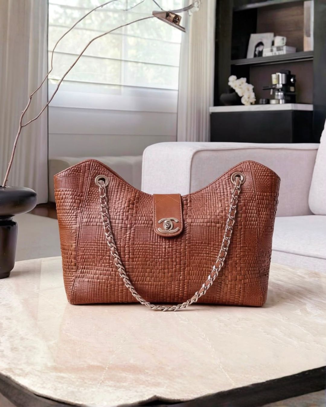CHANEL Beach Tote 39 cm A+