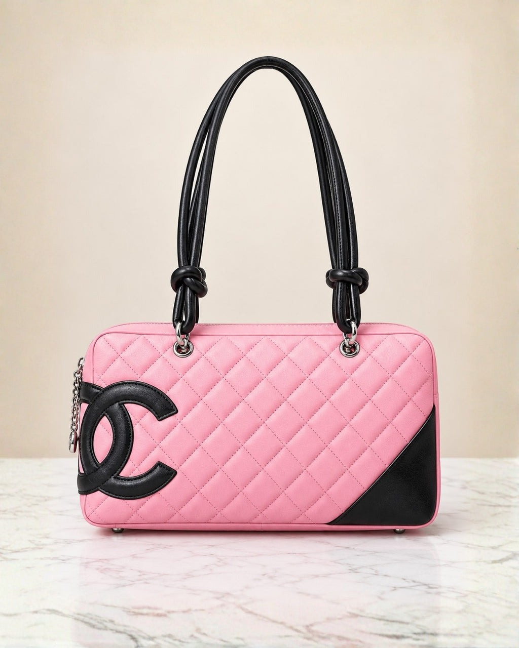 CHANEL Quilted Shoulder Bag 28cm
