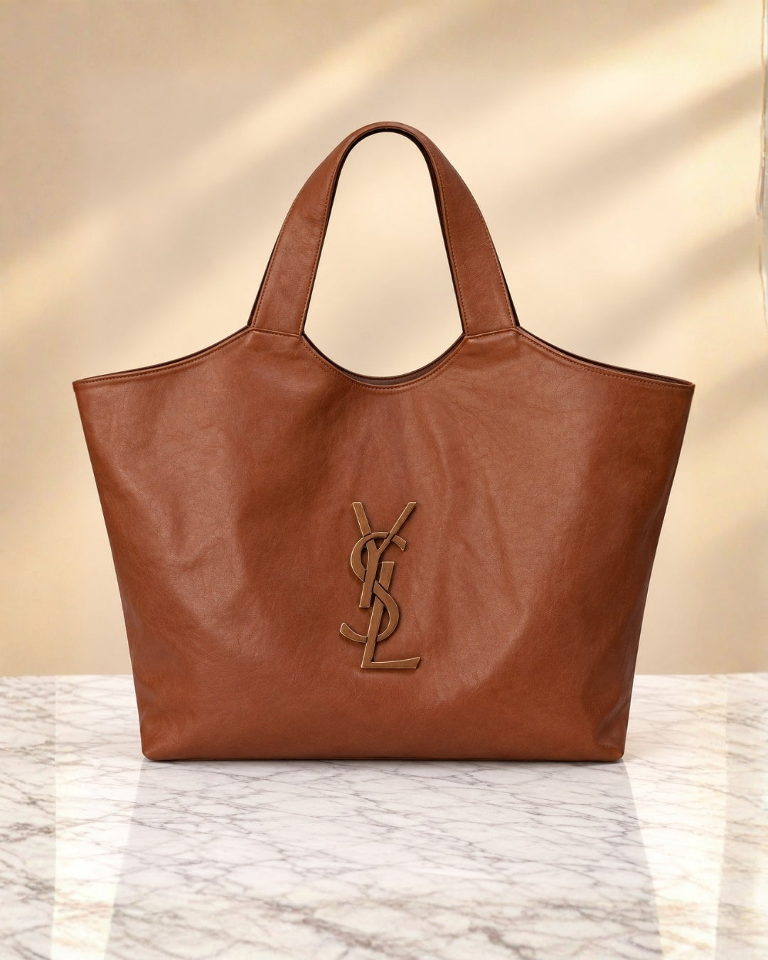 YSL Large Logo Tote Leather 58 cm Master