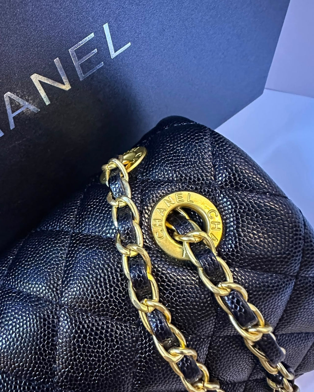 Chanel Caviar Flap Bag 26cm