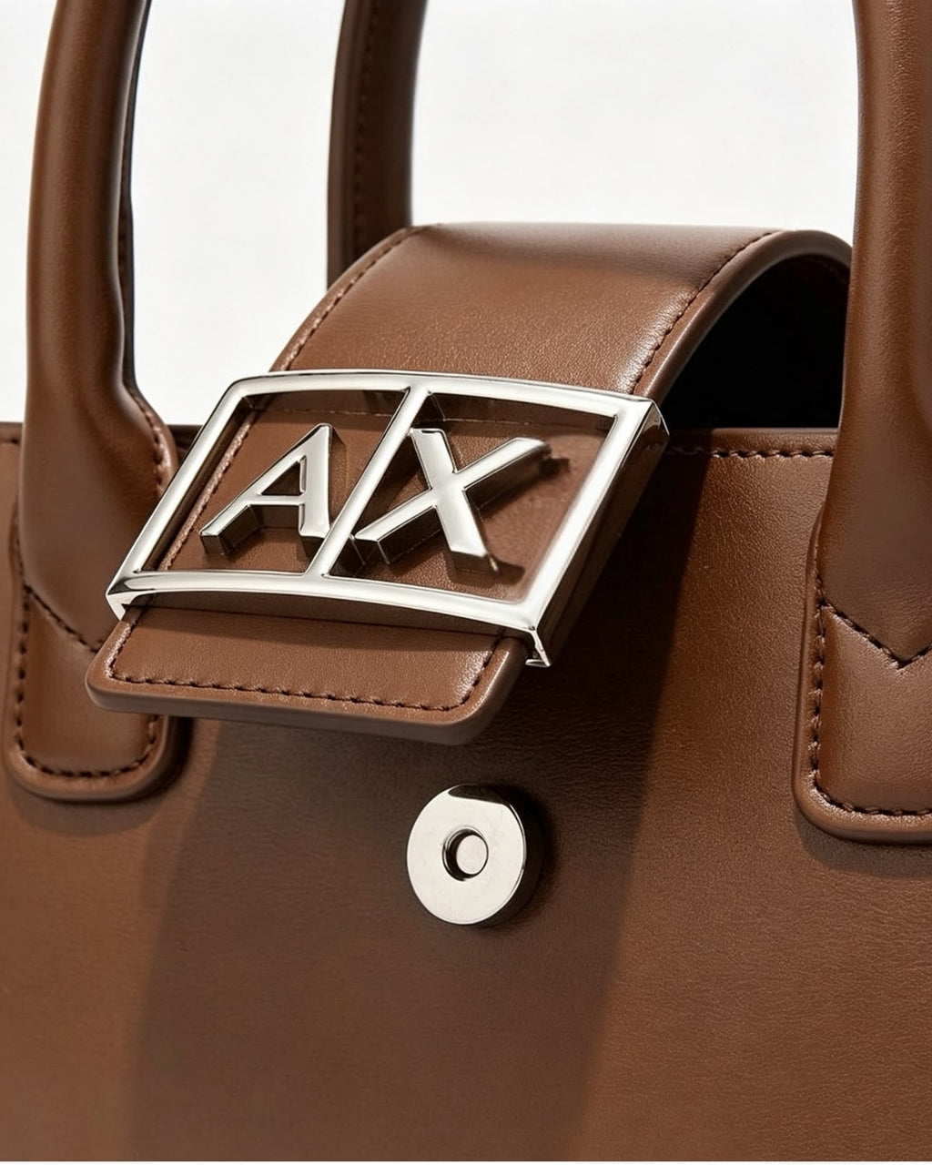 Armani Exchange Structured Top Handle Bag 22cm A+