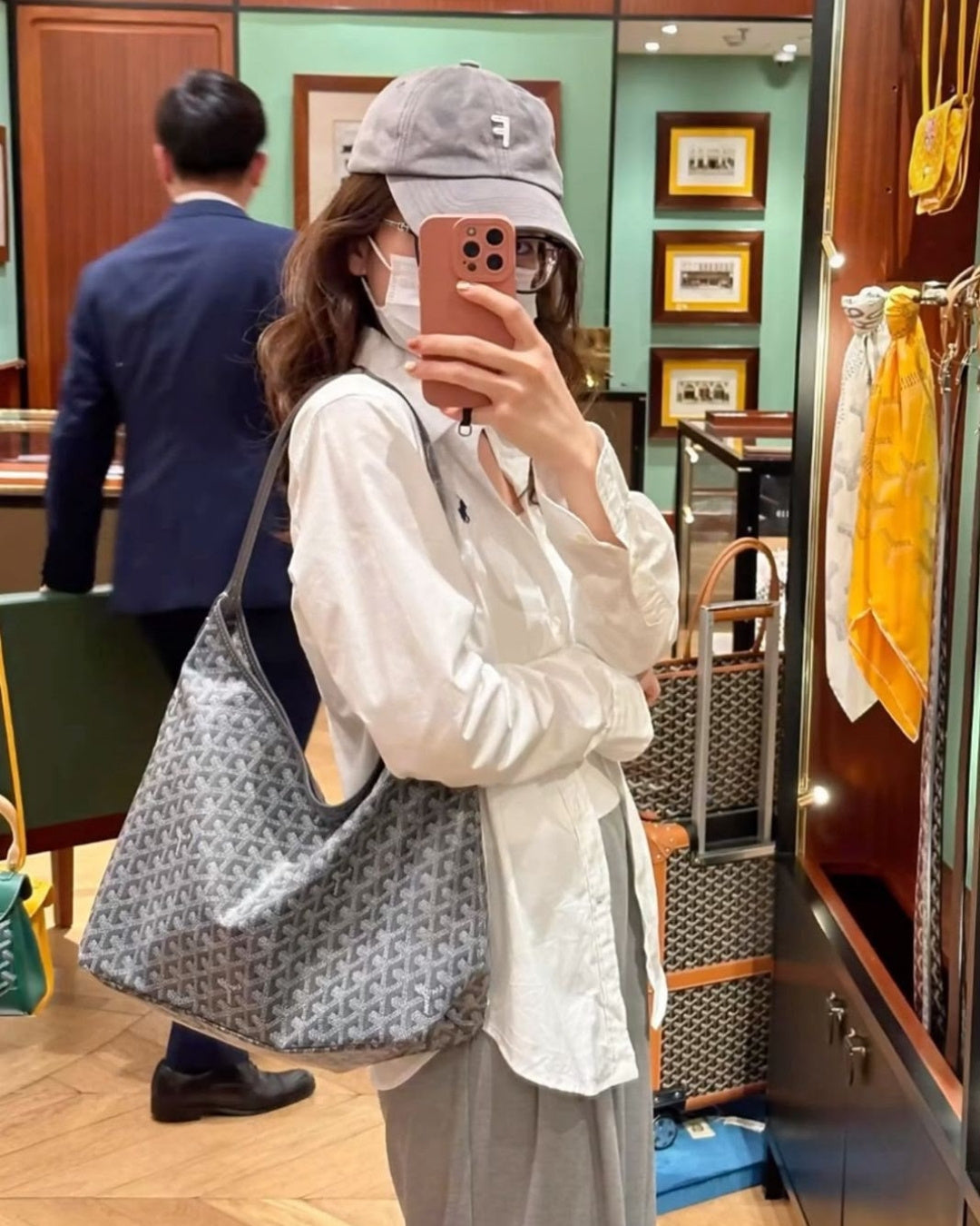 GOYARD Shoulder Bag 33 cm