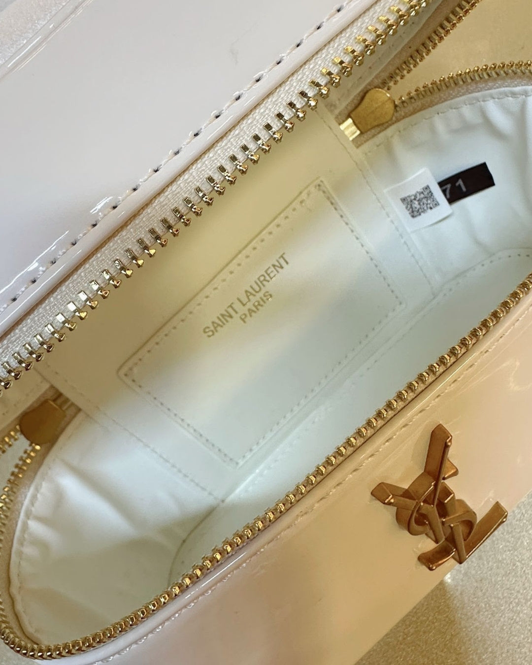 YSL Vanity Top Handle Bag 19cm
