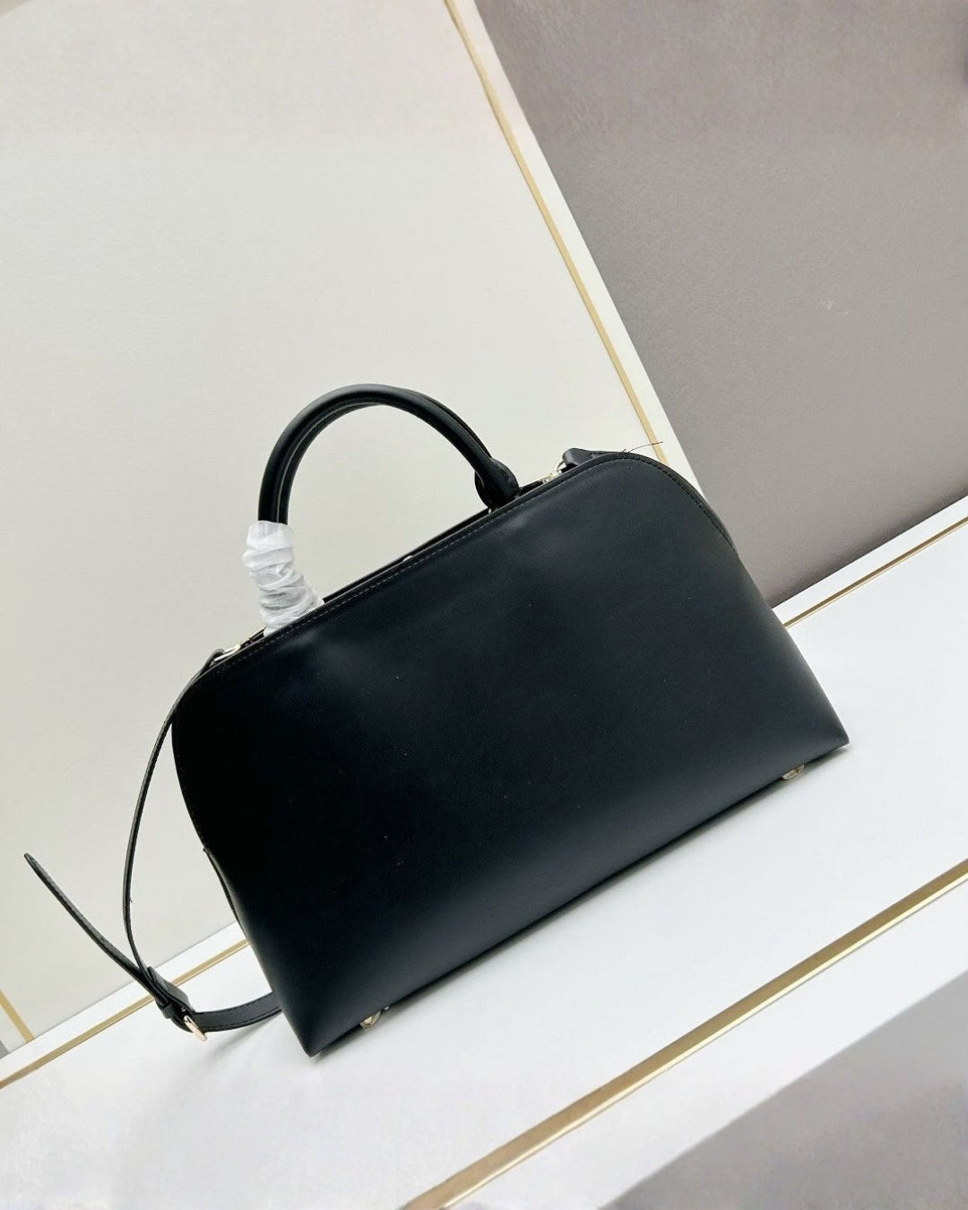 YSL Structured Top Handle Bag 31 cm