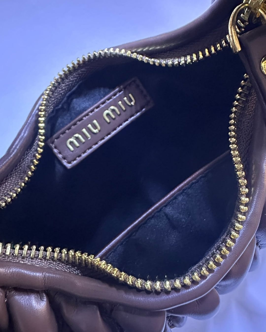 MIU MIU Matelassé Hobo Bag 24cm