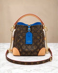 LV Perforated Petite Bucket Bag 22cm A+