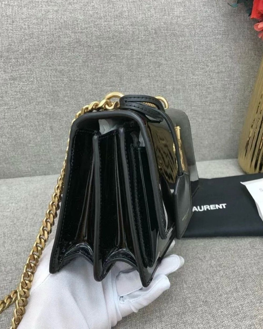 YSL Sunset Flap Bag 22 cm