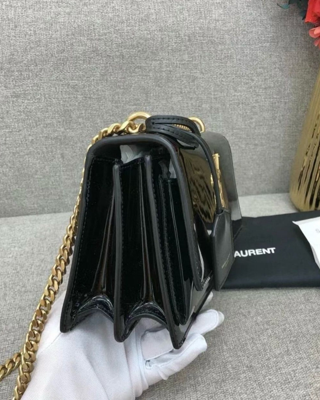 YSL Sunset Flap Bag 22 cm