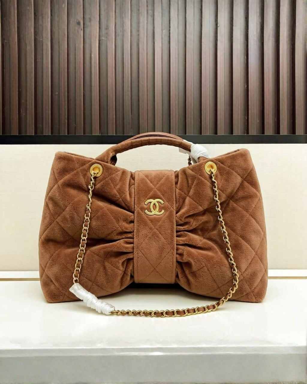 CHANEL Puffy Shoulder Bag 40 cm without Box A+