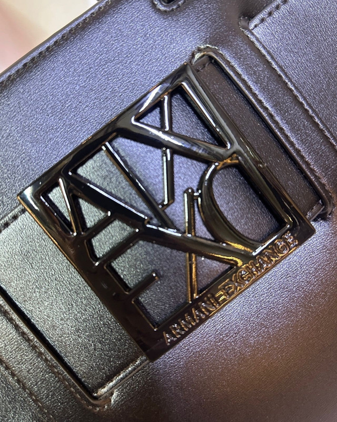 Armani Exchange Structured Tote Bag 32cm A+