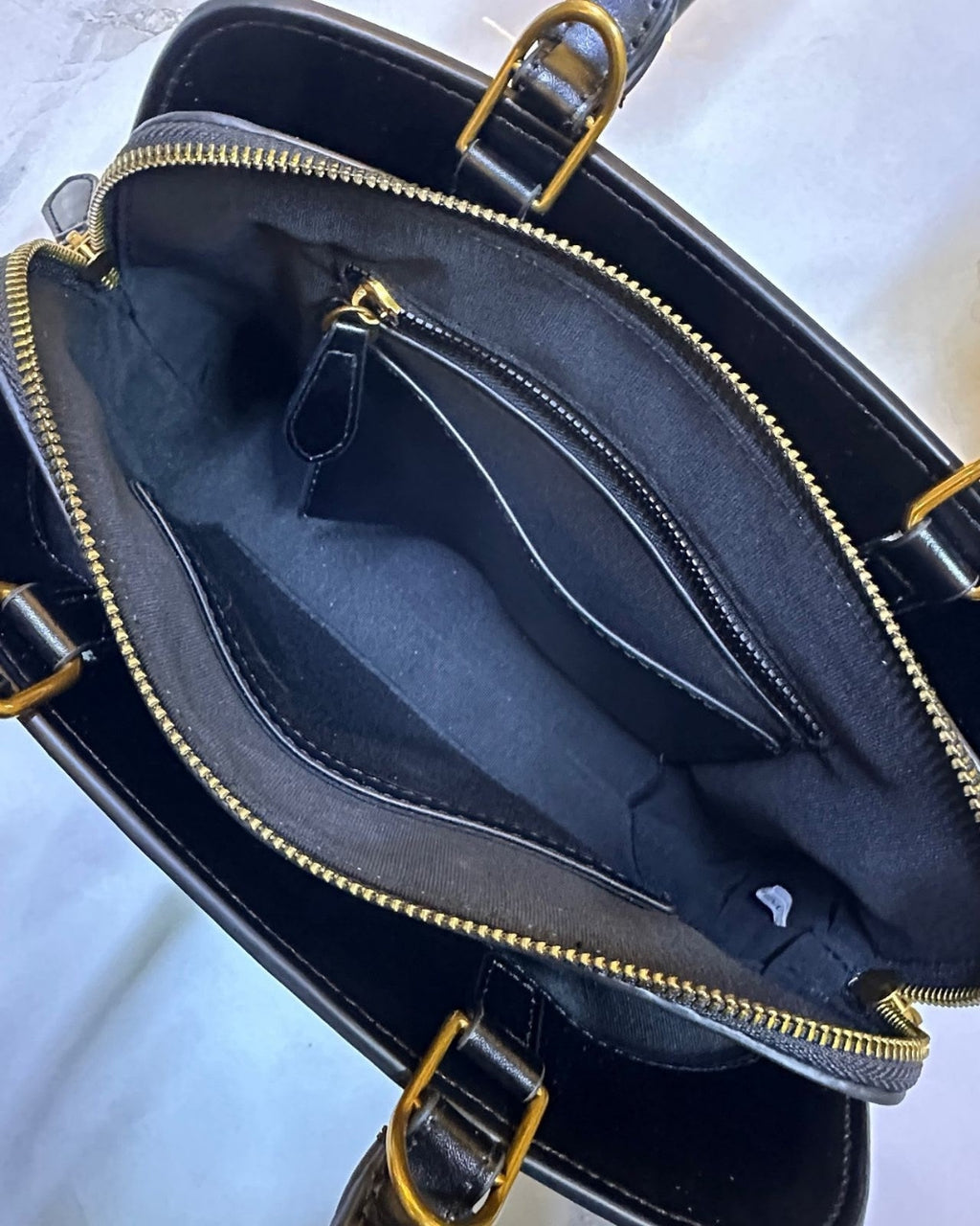 YSL Structured Top Handle Bag 31 cm