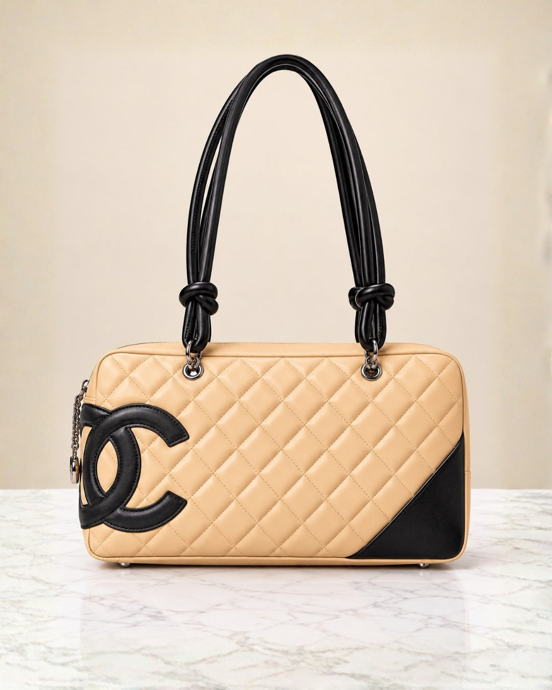 CHANEL Quilted Shoulder Bag 28cm