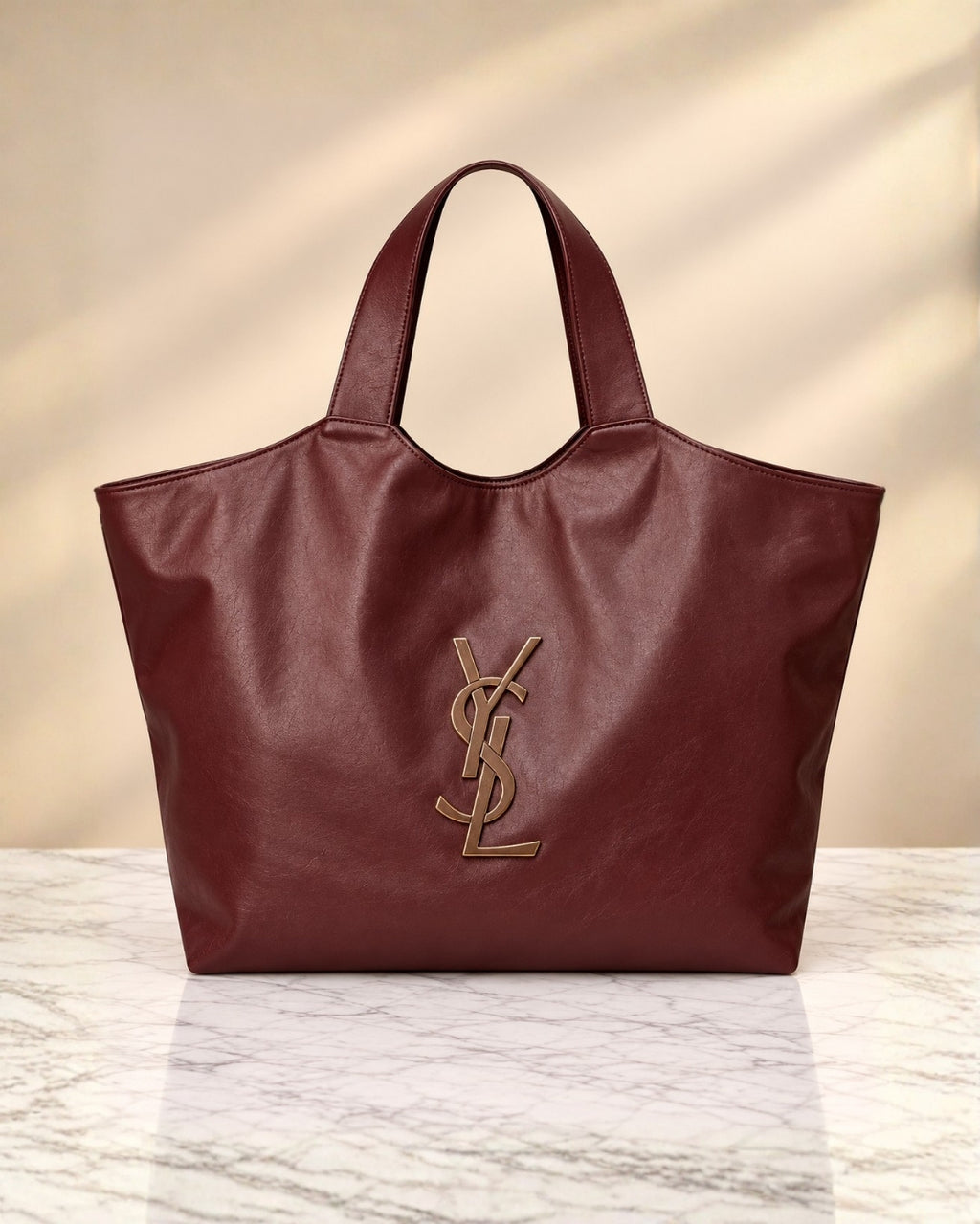 YSL Large Logo Tote Leather 58 cm Master