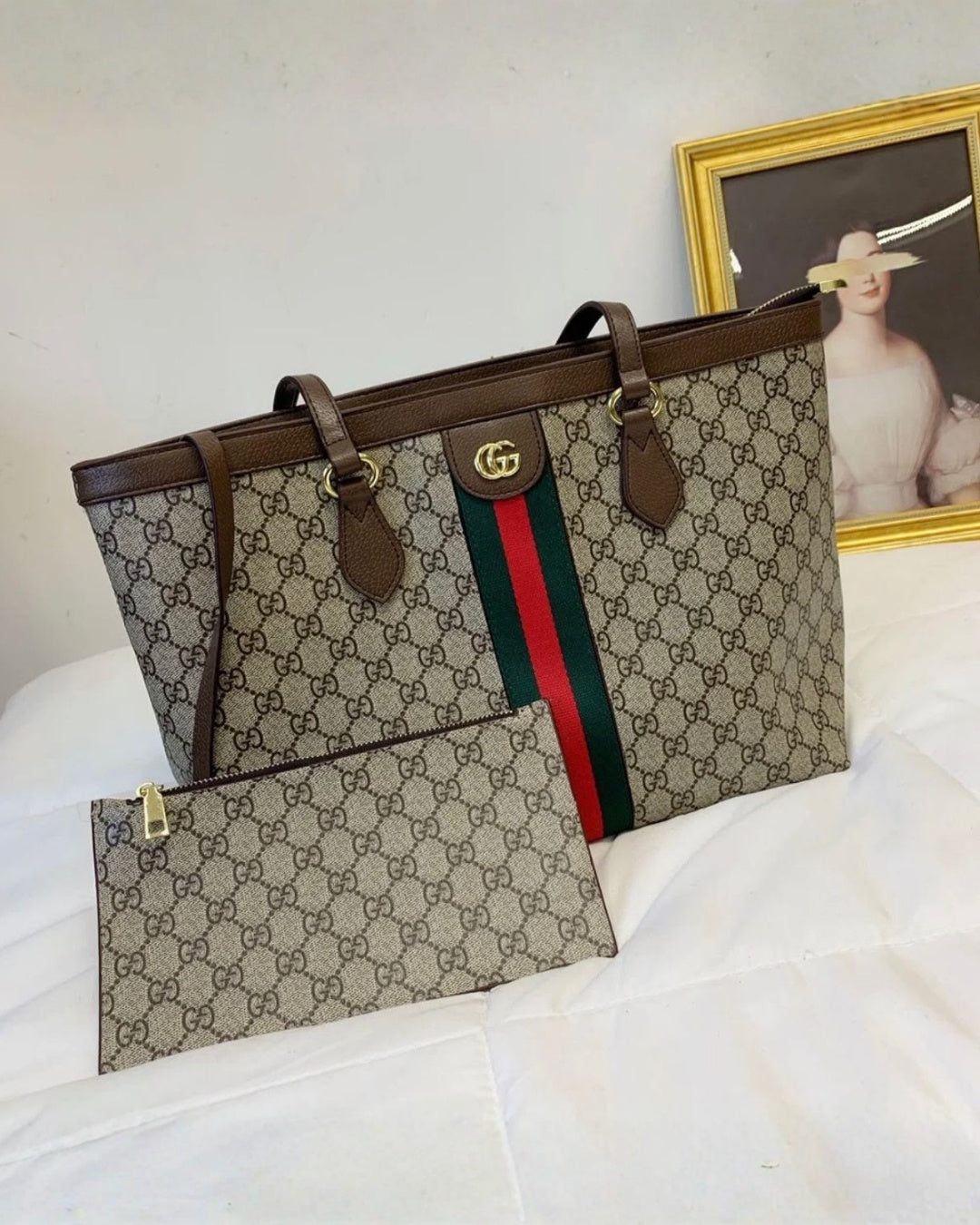 Gucci Large Tote Bag 46cm A+