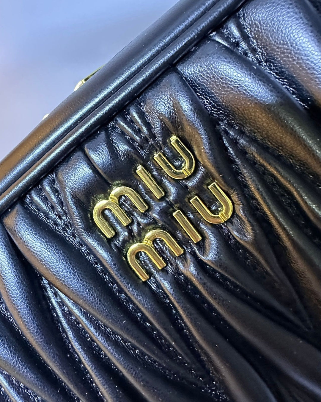 MIU MIU Matelassé Crossbody Bag 26cm