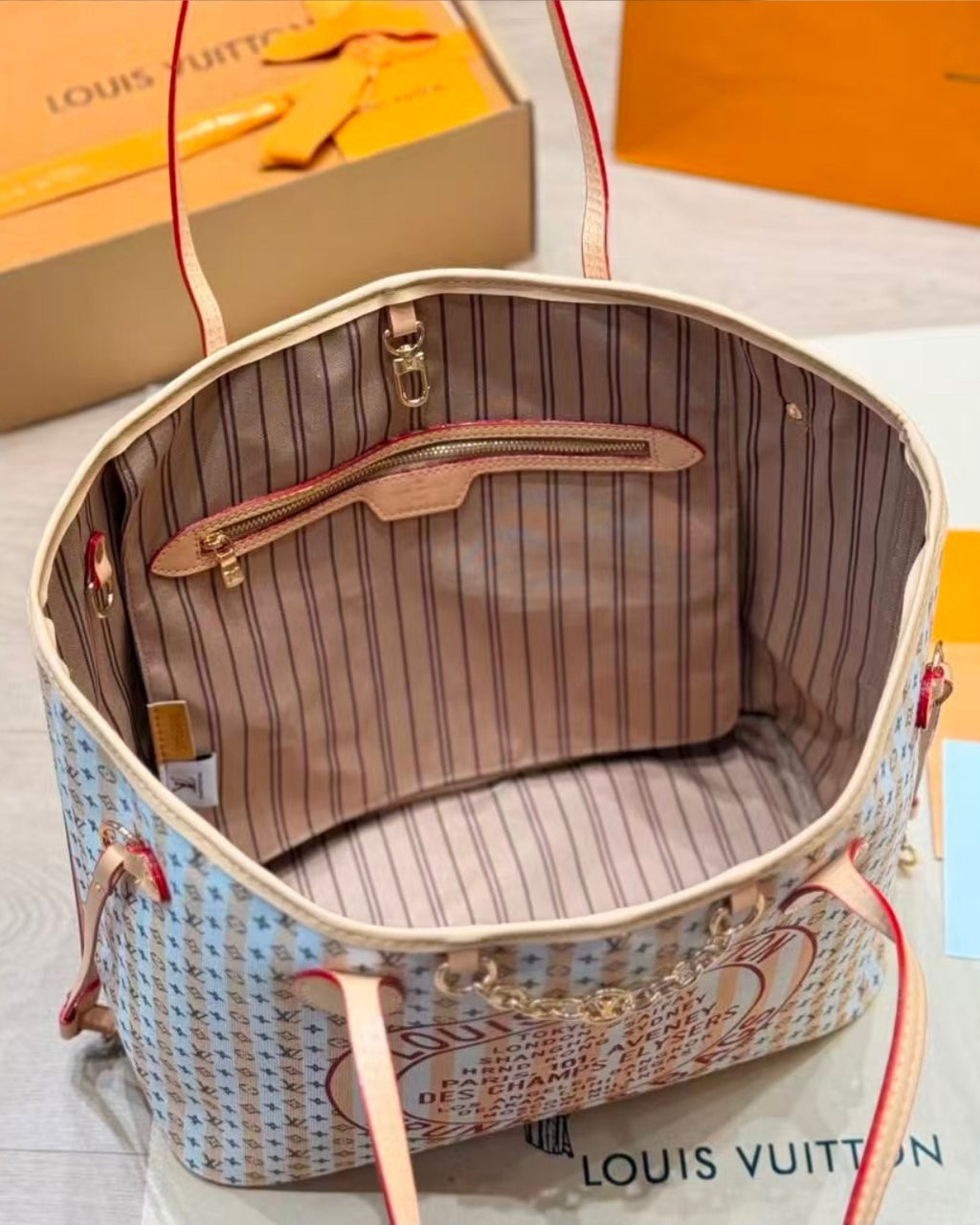 LV Tote with Pouch 45cm Master