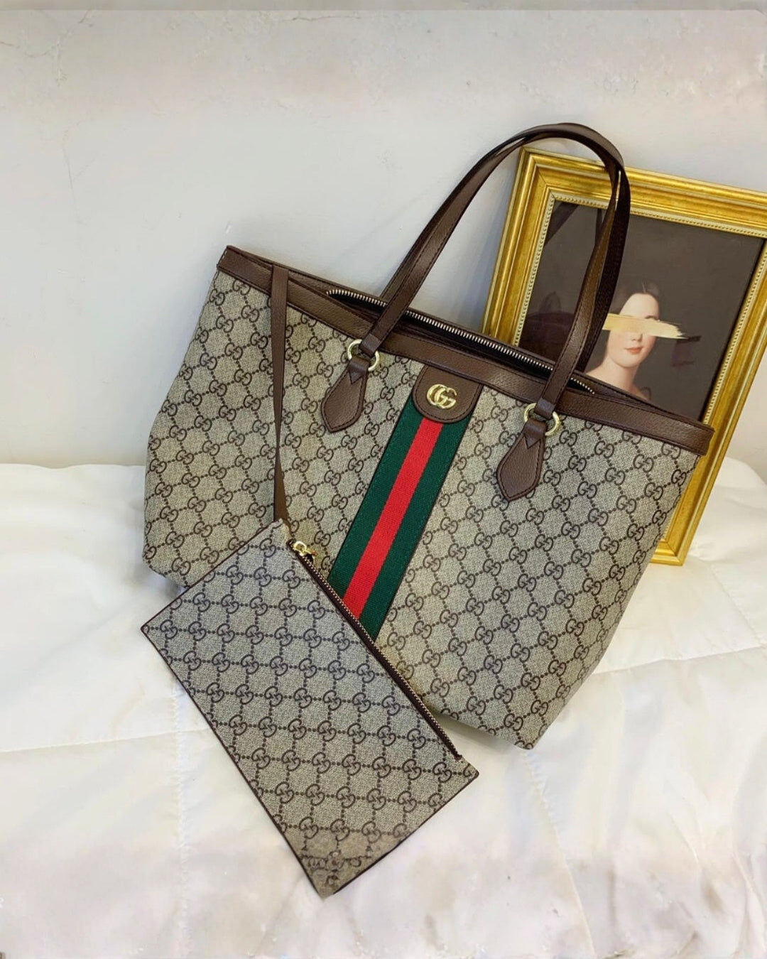 Gucci Large Tote Bag 46cm A+
