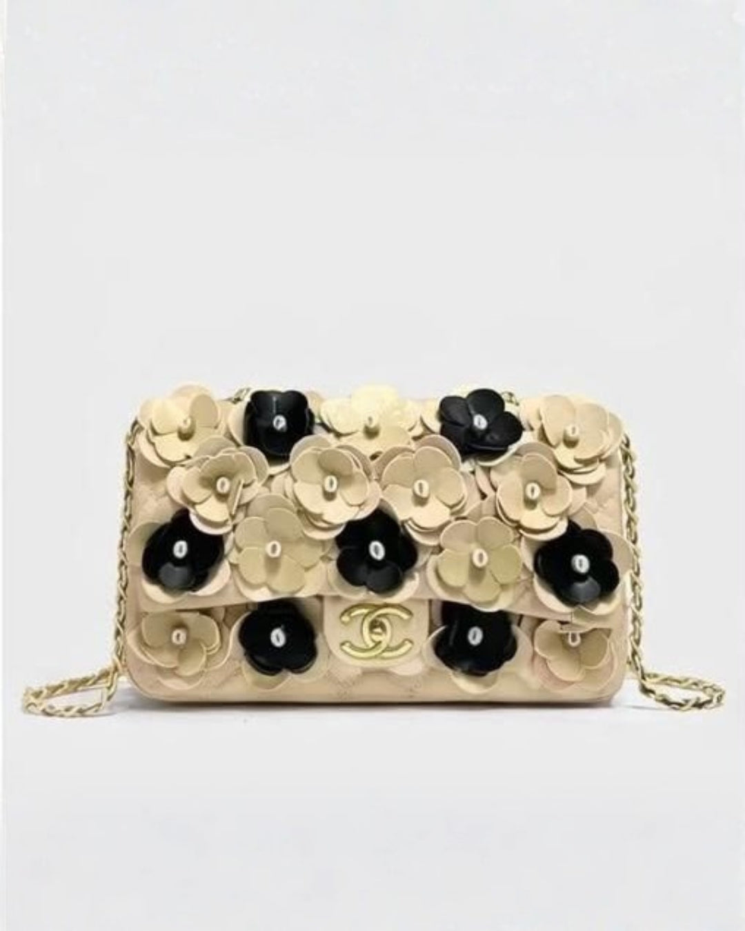 CHANEL Camellia Flower Bag 26 cm A+