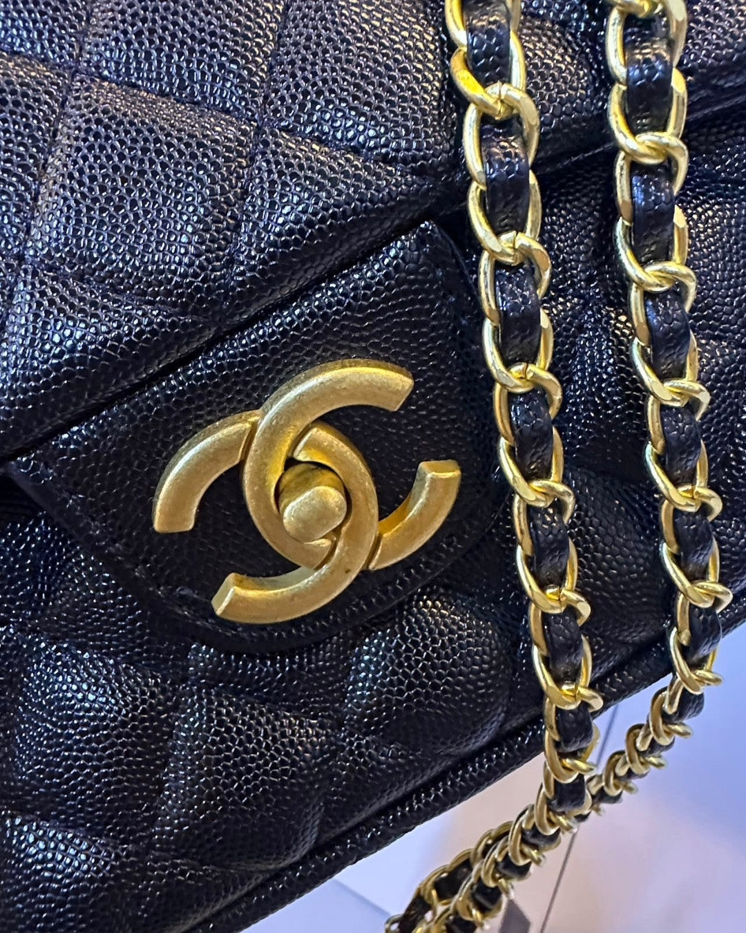 Chanel Caviar Flap Bag 26cm