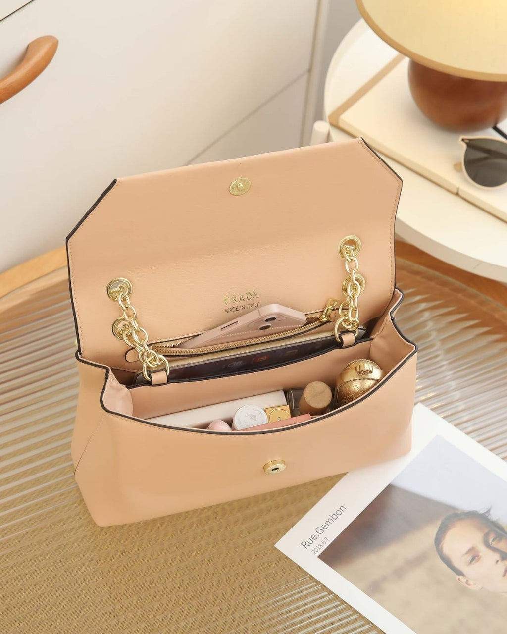 Prada Flap Shoulder Bag 29cm