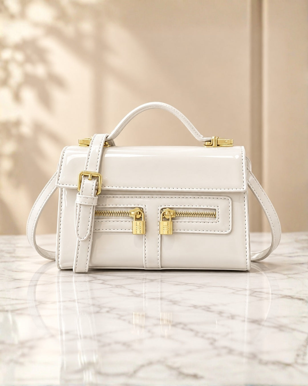 Hermès Kelly Patent Mini Bag 21cm