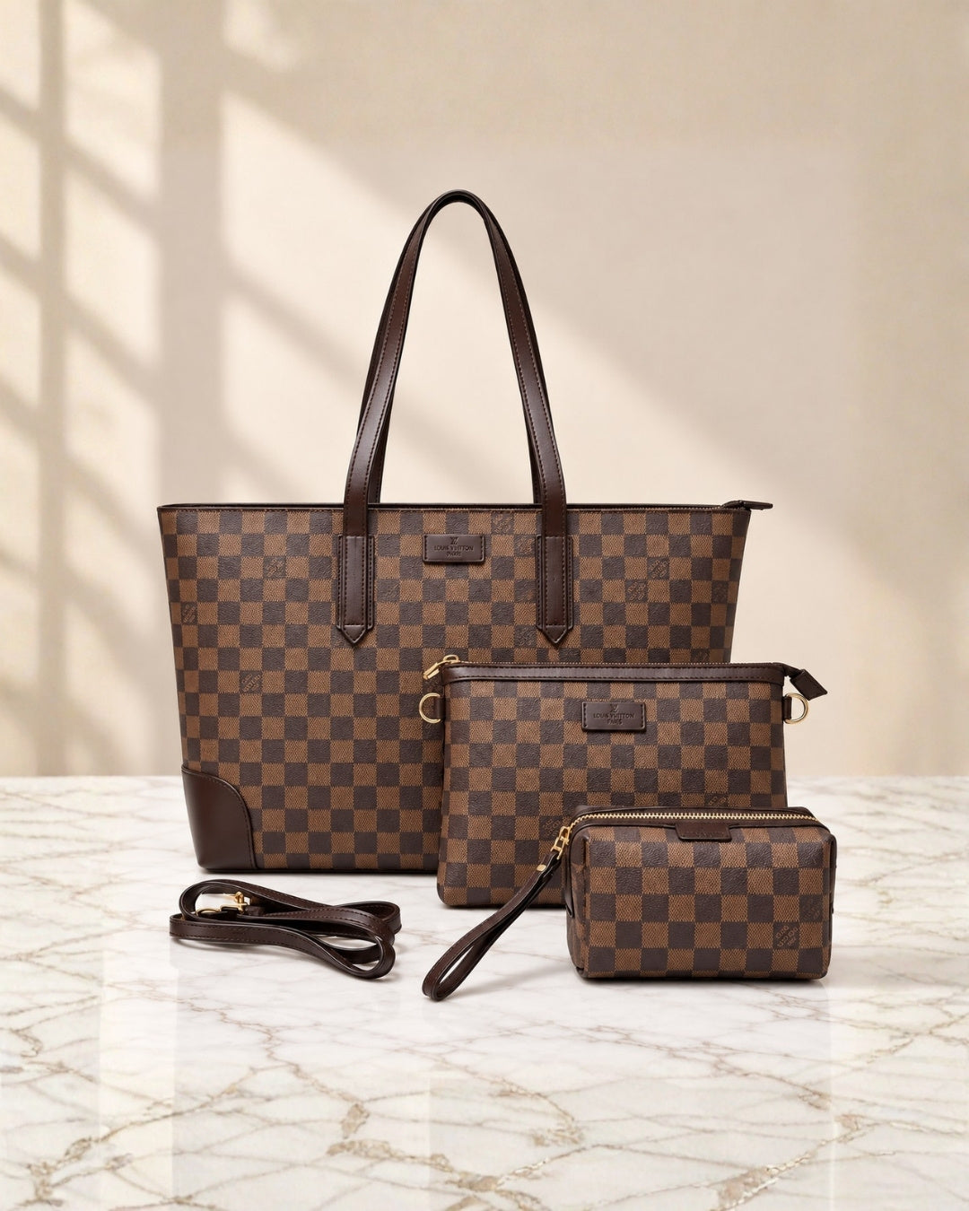 LV Multi-Piece Tote Bag Set 45cm