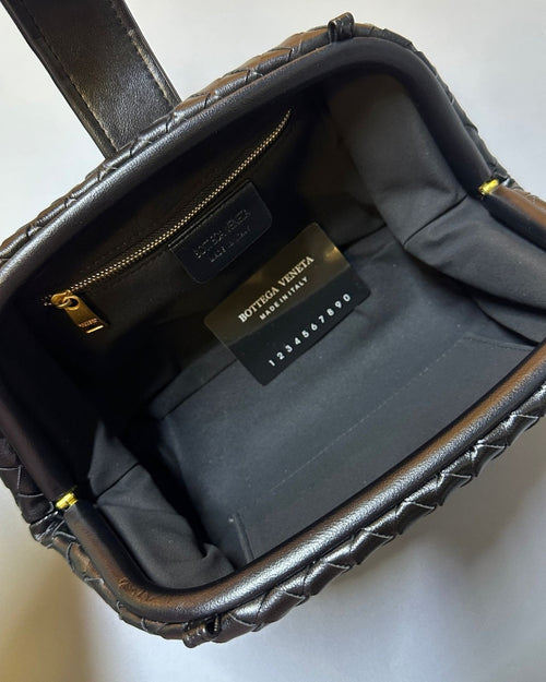 BOTTEGA Woven Clutch Bag 30 cm A+