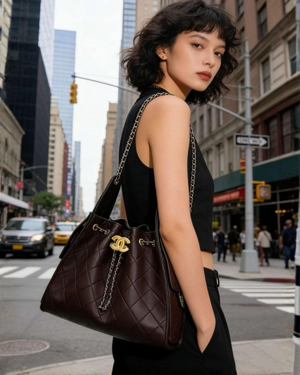 CHANEL 25 Bag Large