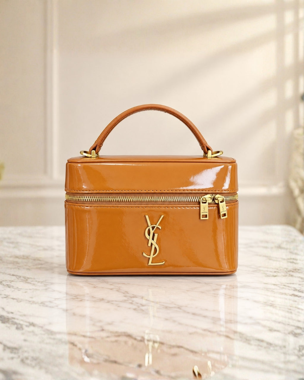 YSL Vanity Top Handle Bag 19cm