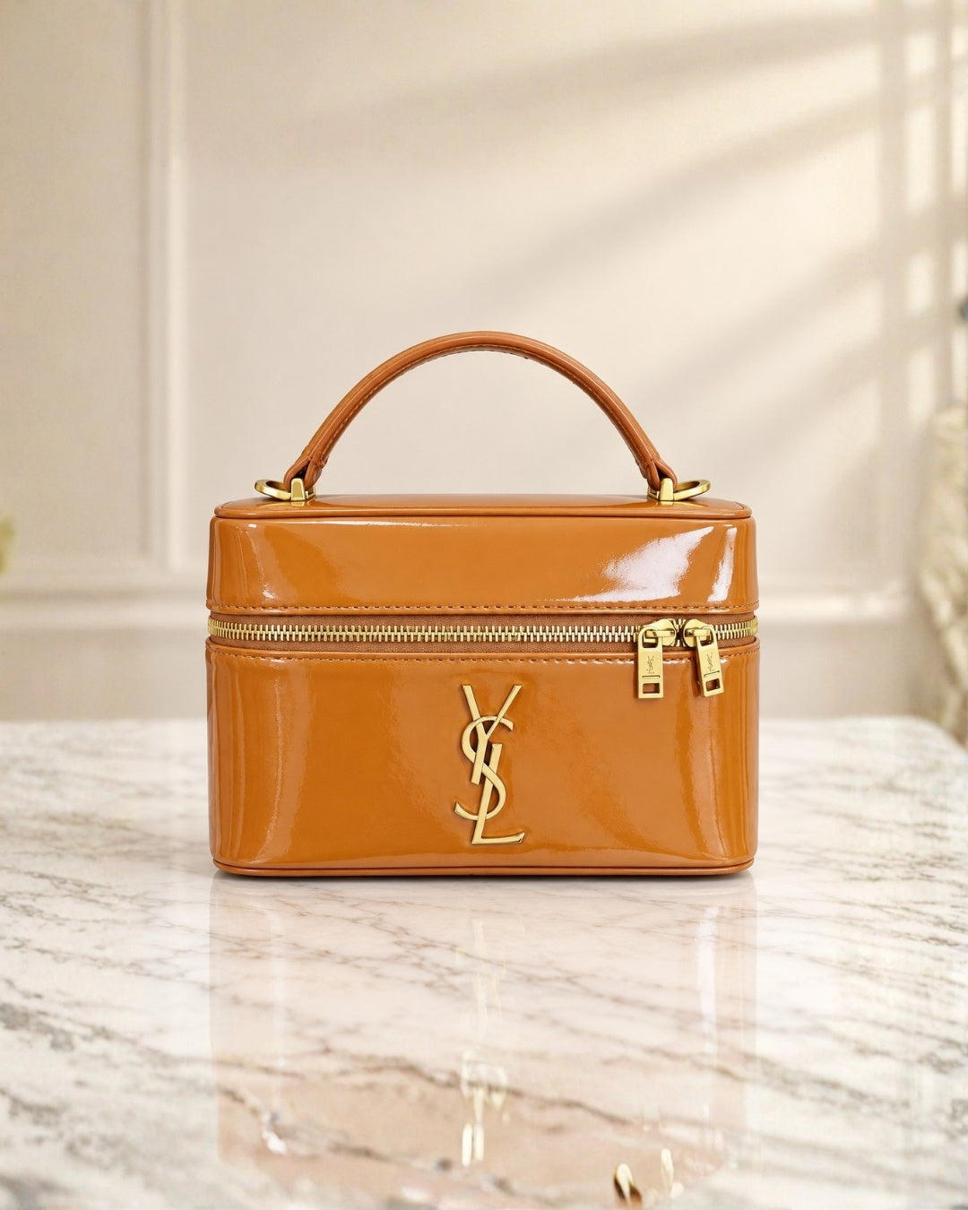 YSL Vanity Top Handle Bag 19cm