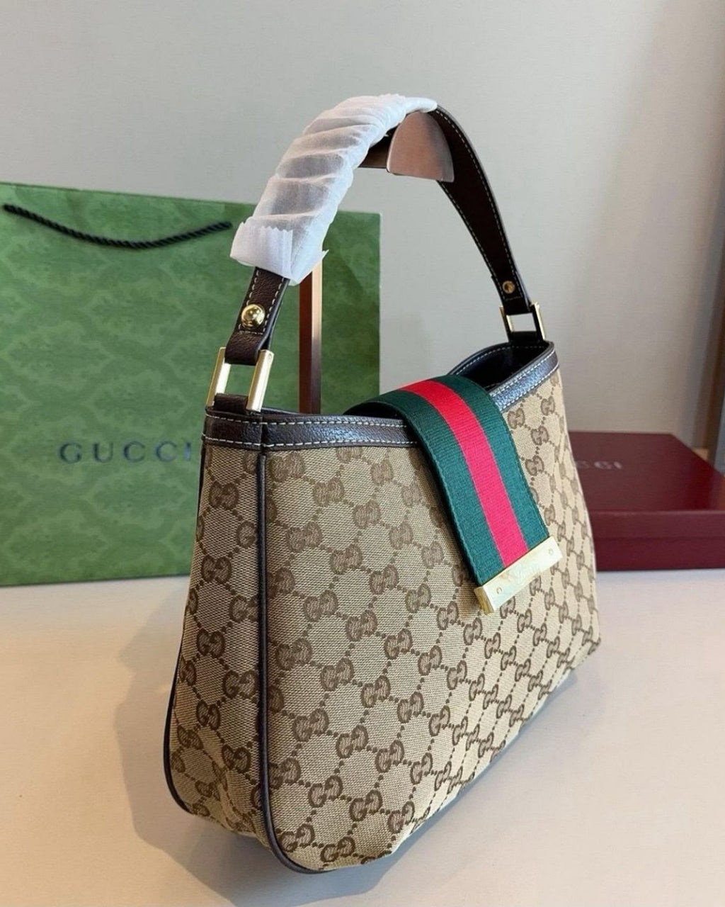 Gucci GG Hobo Shoulder Bag 33cm