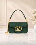 VALENTINO Floral Crystal Bag Small 22cm