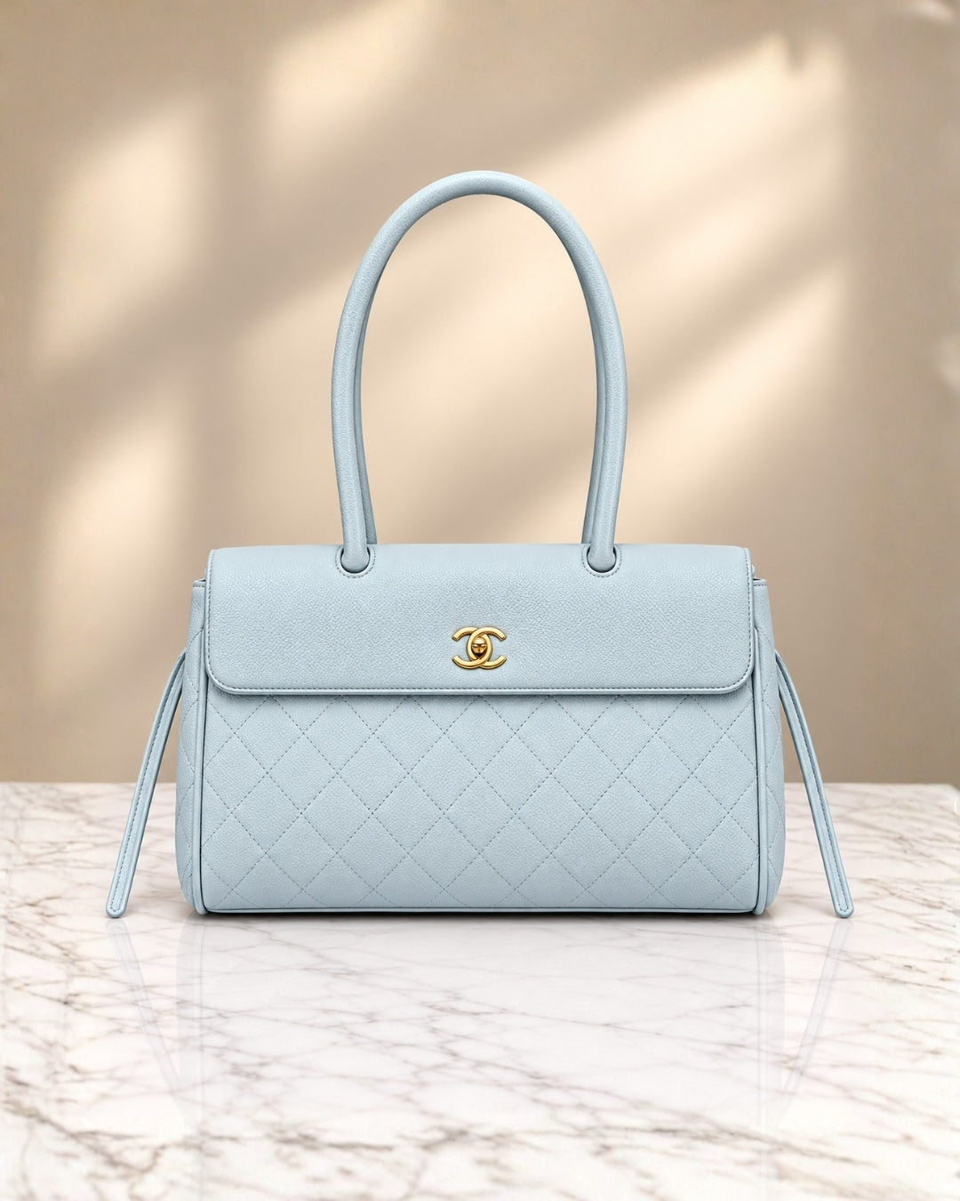 CHANEL Top Handle Tote Bag 32cm